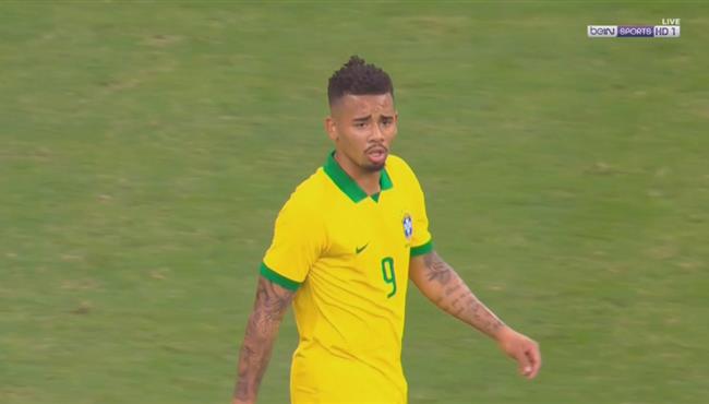 هدف البرازيل الثاني في مرمي قطر خيسوس