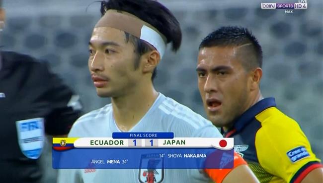 ملخص مباراة اليابان والاكوادور 1 1 كوبا امريكا
