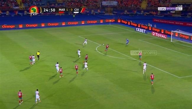 لاعب كوت ديفوار يهدر فرصة هدف محقق امام المغرب