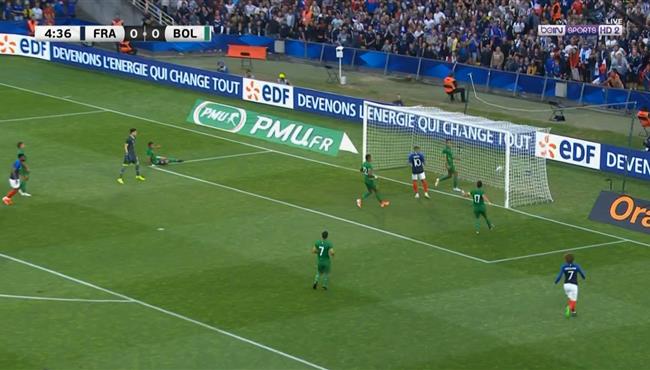 هدف فرنسا الاول الرائع في مرمي بوليفيا اسيست جريزمان