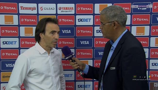 تصريحات مدرب موريتانيا بعد اول مباراة في كأس امم افريقيا