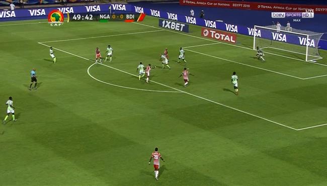 هل حرم الحكم بوروندي من ركلة جزاء امام نيجيريا