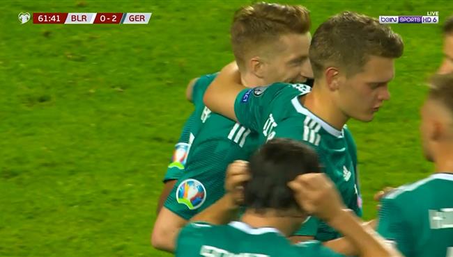 اهداف مباراة المانيا وبيلاروسيا 2 0 تصفيات اليورو