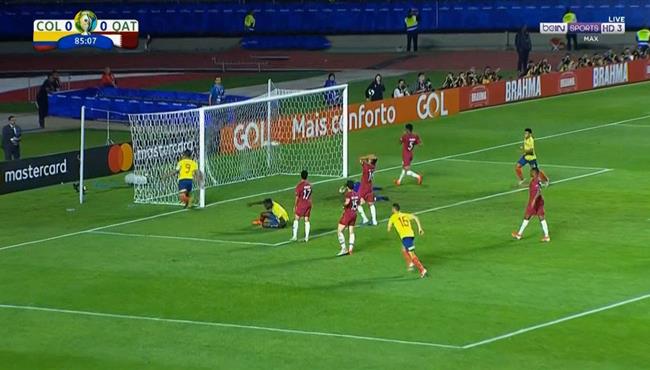 هدف فوز كولومبيا علي قطر 1 0 كوبا امريكا