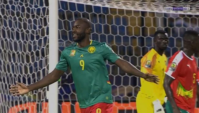 هدف الكاميرون الثاني في مرمي غينيا بيساو بكأس امم افريقيا