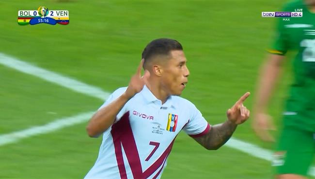 هدف فنزويلا الثاني الرائع في مرمي بوليفيا كوبا امريكا