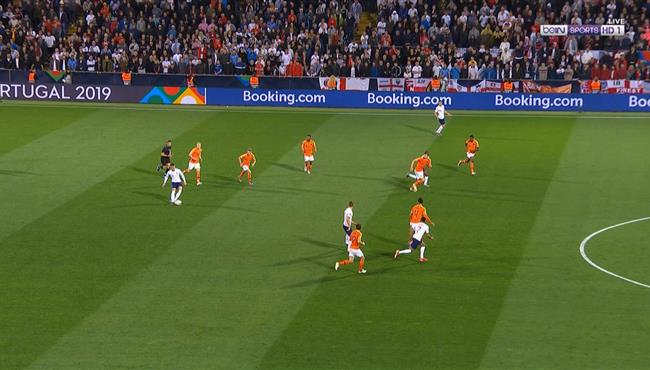هدف انجلترا الملغي في مرمي هولندا بداعي التسلل