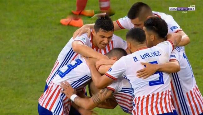 هدف باراجواي الثاني العالمي في مرمي قطر