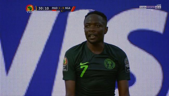 احمد موسي يهدر هدف مؤكد لنيجيريا امام مدغشقر