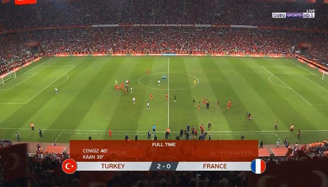 ملخص مباراة فرنسا وتركيا 0 2 تعليق حفيظ دراجي