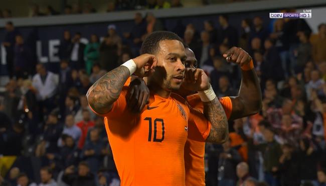 هدف هولندا الثالث في مرمي انجلترا بدوري الامم الاوروبية