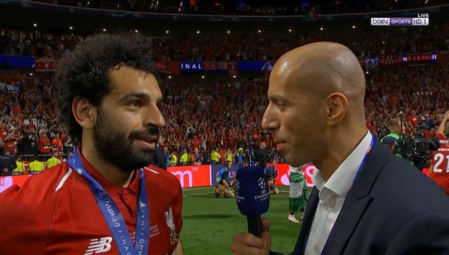 تصريحات محمد صلاح بعد مباراة نهائي دوري ابطال اوروبا