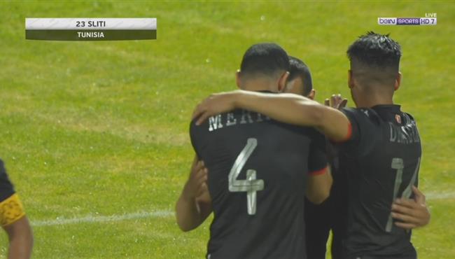 هدف تونس الثاني في مرمي كرواتيا نعيم سليتي