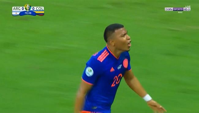 هدف كولومبيا الاول الرائع في مرمي الارجنتين كوبا امريكا