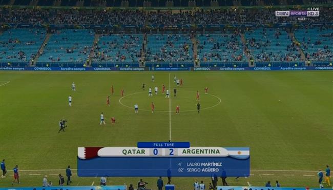 ملخص مباراة الارجنتين وقطر 2 0 كوبا امريكا