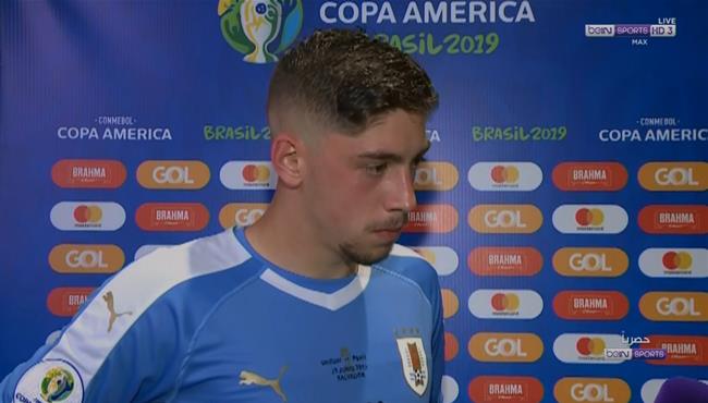 تصريحات فالفيردي بعد مباراة اوروجواي وبيرو في كوبا امريكا