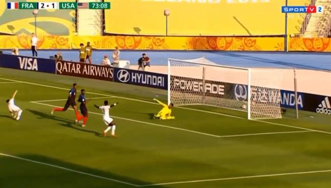 اهداف مباراة فرنسا وامريكا 2 3 كاس العالم تحت 20 سنة