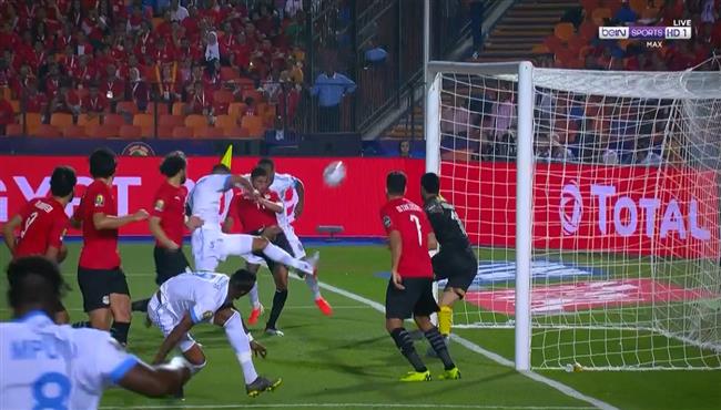 العارضة تنقذ مصر من هدف اول للكونغو الديمقراطية