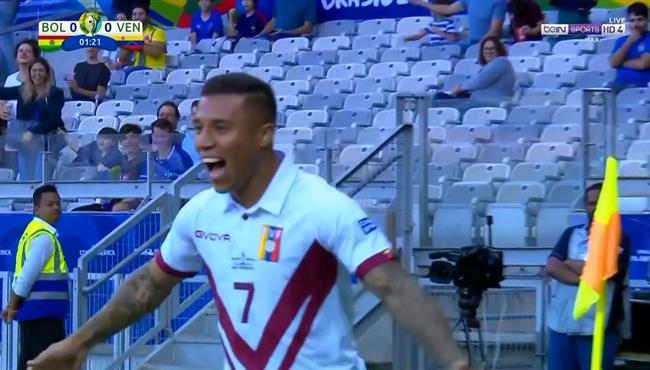 هدف فنزويلا الاول في مرمي بوليفيا كوبا امريكا