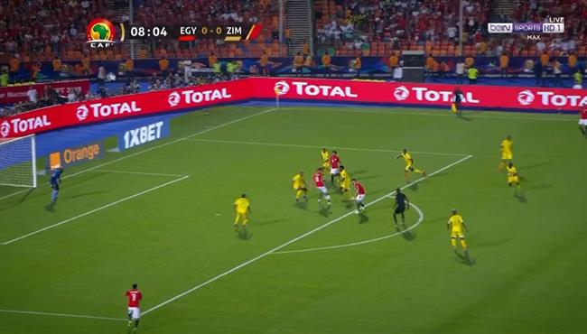 اول هجمة منظمة لمصر يهدرها تريزيجية امام زيمبابوي