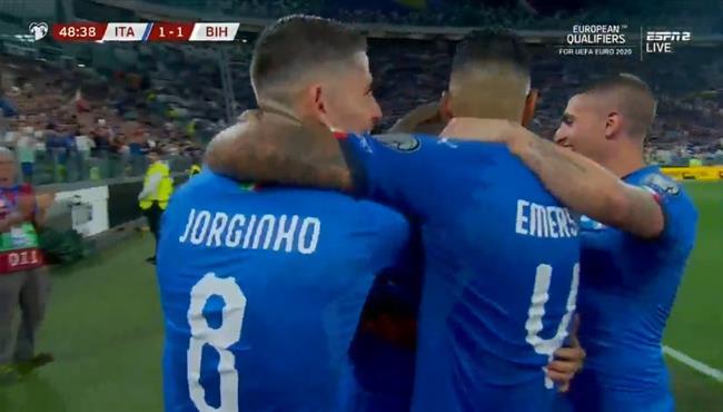 اهداف مباراة ايطاليا والبوسنة والهرسك 2 1 تصفيات امم اوروبا