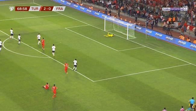 تصدي رائع من لوريس في مباراة فرنسا وتركيا