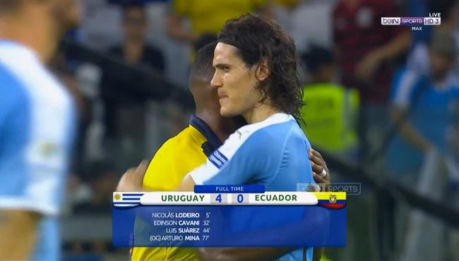 ملخص مباراة اوروجواي والاكوادور 4 0 كوبا امريكا