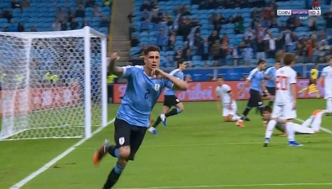 هدف تعادل اوروجواي مع اليابان 2 2 كوبا امريكا