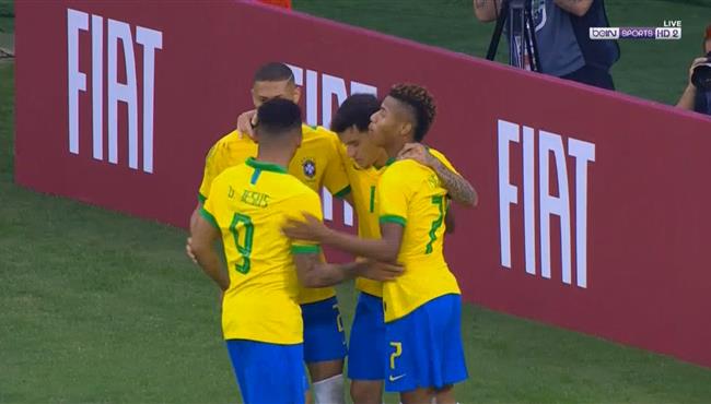 هدف جابريل جيسوس الثاني في مرمي هندوراس