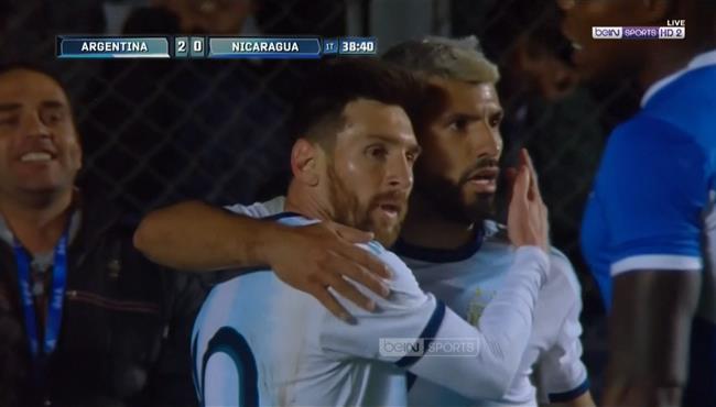 هدف ميسي الثاني في مرمي نيكاراجوا 2 0 مباراة وديه