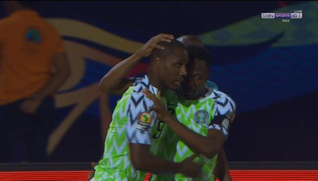 هدف فوز نيجيريا علي تونس 1 0 كاس امم افريقيا تعليق رؤوف خليف