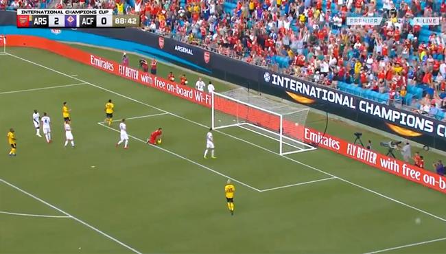 اهداف مباراة ارسنال وفيورنتينا 3 0 الكاس الدولية للابطال