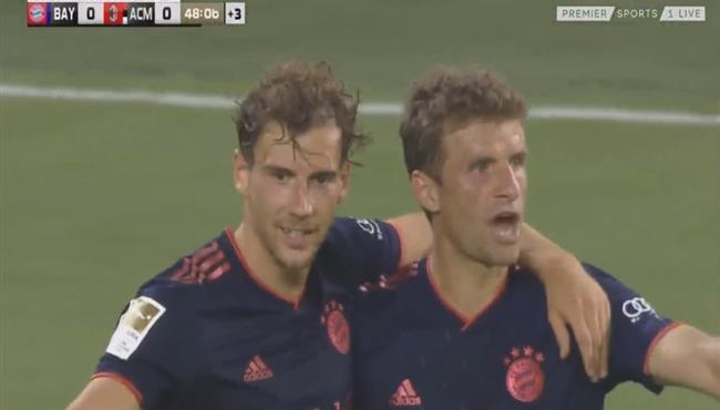 هدف فوز بايرن ميونخ علي ميلان 1 0 كأس الابطال الدولية