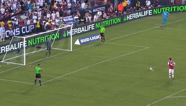 ملخص مباراة ريال مدريد وارسنال وركلات الترجيح في كأس الابطال الدولية