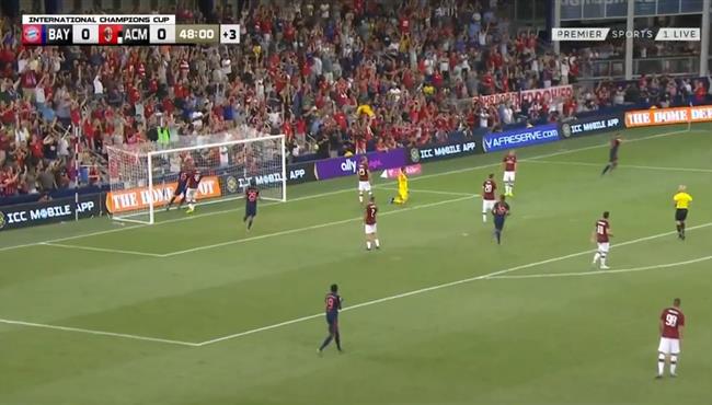 ملخص مباراة بايرن ميونخ وميلان 1 0 كاس الابطال الدولية