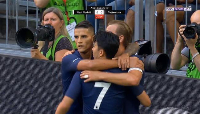 هدف فوز توتنهام علي ريال مدريد 1 0 كاس اودي