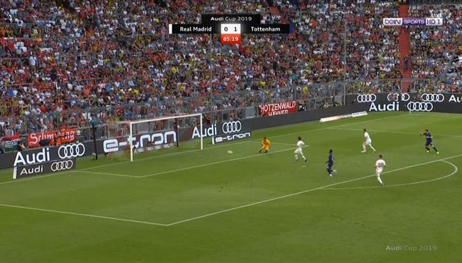 القائم ينقذ ريال مدريد من هدف ثاني لتوتنهام