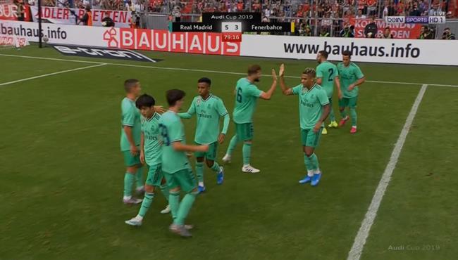 اهداف مباراة ريال مدريد وفنربخشة 5 3 كاس اودي