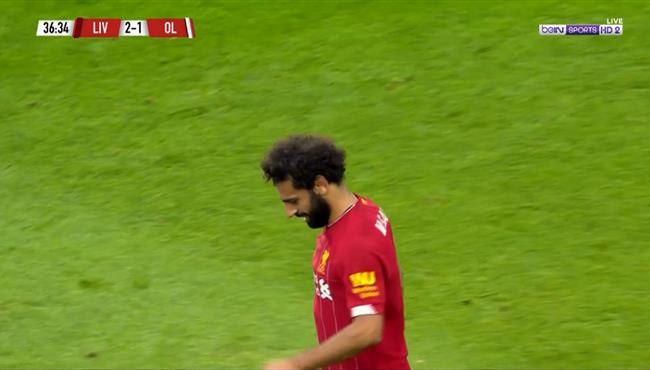 محمد صلاح يهدر هدف امام ليون مباراة ودية