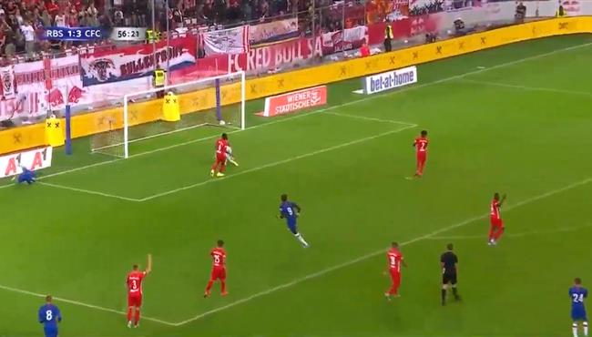 هدف عالمي بالكعب لبيدرو في مباراة تشيلسي وسالزبورج