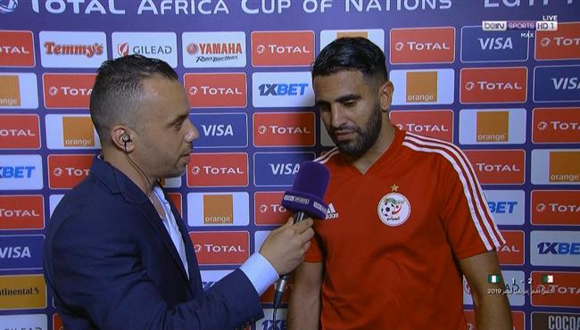 تصريحات رياض محرز بعد مباراة الجزائر ونيجيريا