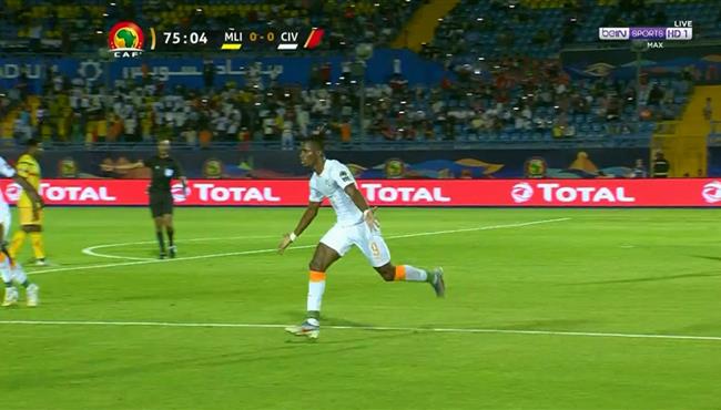 هدف كوت ديفوار الاول في مرمي مالي بكأس امم افريقيا