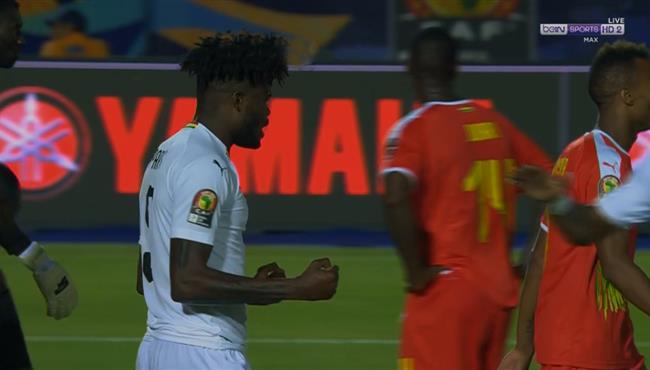 هدف غانا الثاني في مرمي غينيا بيساو بكأس امم افريقيا