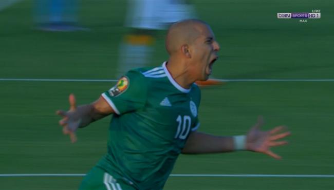 هدف الجزائر الاول في مرمي كوت ديفوار بكاس امم افريقيا