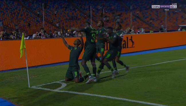 هدف تعادل نيجيريا مع الجزائر 1 1 كاس امم افريقيا