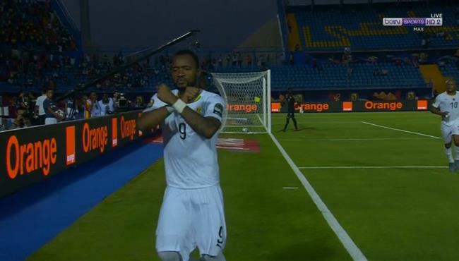 هدف غانا الاول في مرمي غينيا بيساو بكأس امم افريقيا