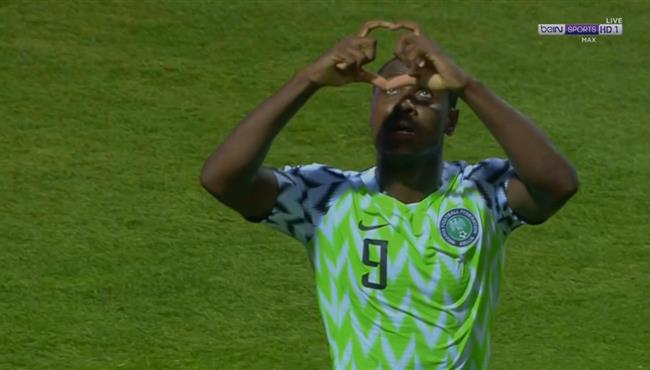 هدف تعادل نيجيريا مع الكاميرون 2 2 كاس امم افريقيا