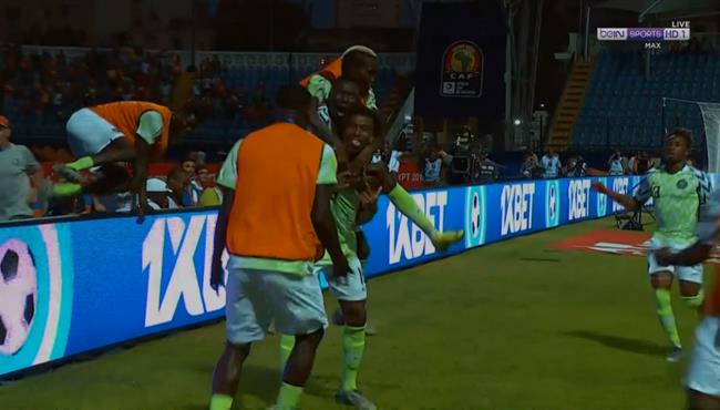 هدف نيجيريا الثالث في مرمي الكاميرون بكأس امم افريقيا