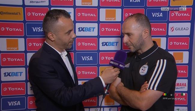 تصريحات جمال بلماضي مدرب الجزائر بعد الفوز علي غينيا