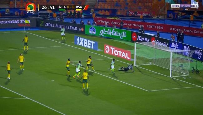 هدف نيجيريا الاول في مرمي جنوب افريقيا بكأس امم افريقيا